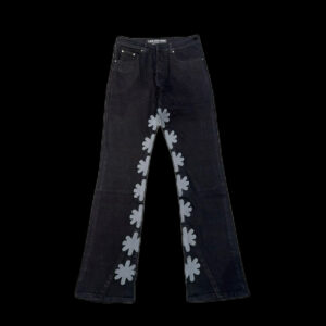 Lost-Shadow Flared Jeans Black