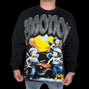 Mixed-Emotion Long Sleeve Tee