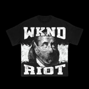 WKND RIOT Tee "Benjamin Franklin"