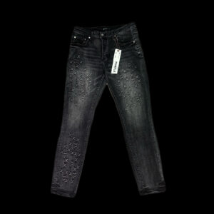 Purple Jeans - Grey